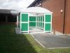 Barrel Roof Bin Store