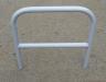 Sheffield cycle hoop with mid rail